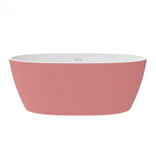 Ванна акриловая Delice Rondo DLR440104P 170х76 розовая матовая